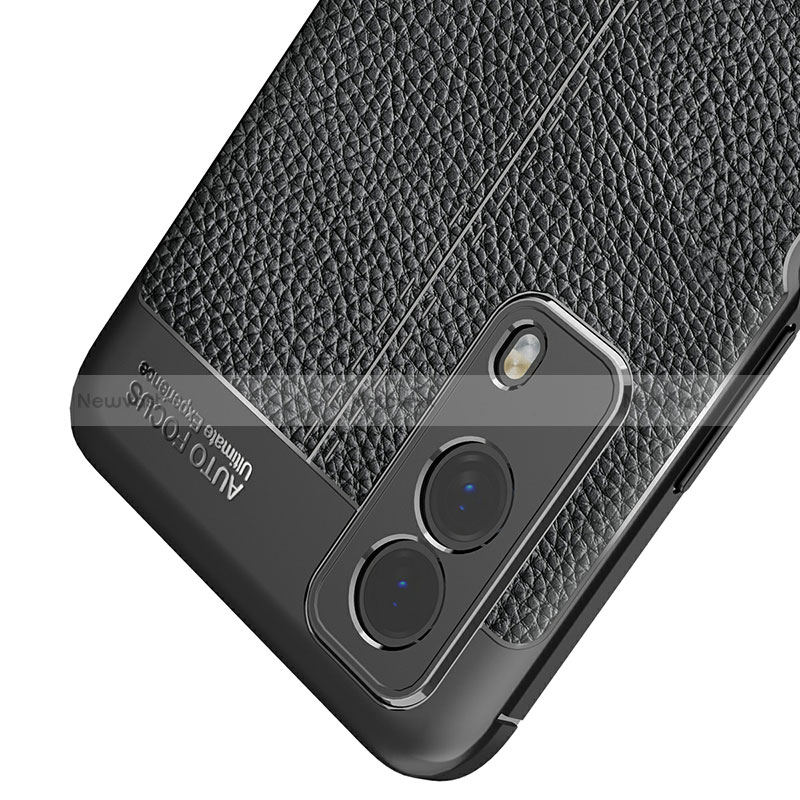 Soft Silicone Gel Leather Snap On Case Cover for Vivo Y53s 5G