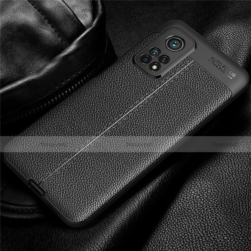 Soft Silicone Gel Leather Snap On Case Cover for Xiaomi Mi 10T Pro 5G