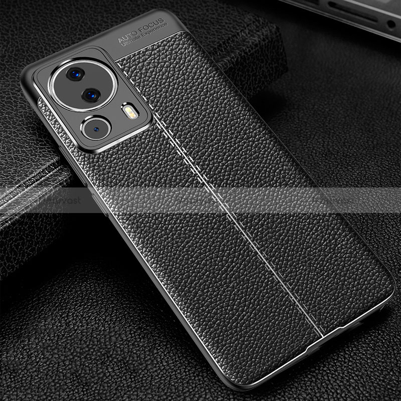 Soft Silicone Gel Leather Snap On Case Cover for Xiaomi Mi 13 Lite 5G