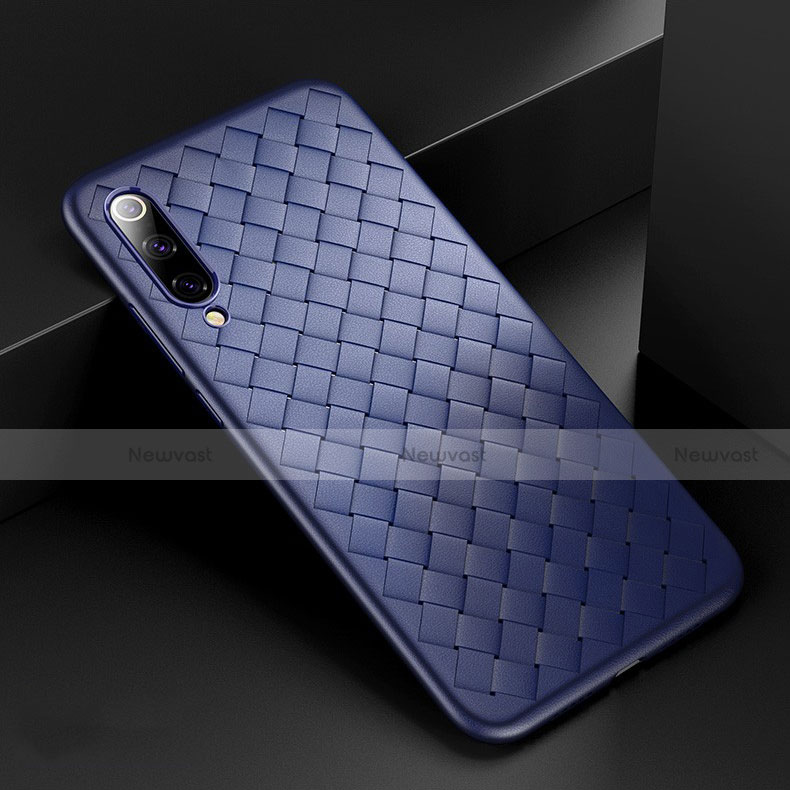 Soft Silicone Gel Leather Snap On Case Cover for Xiaomi Mi 9 Lite