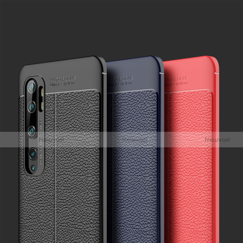 Soft Silicone Gel Leather Snap On Case Cover for Xiaomi Mi Note 10 Pro