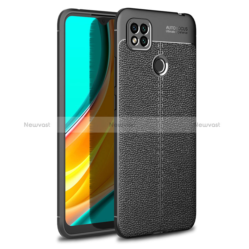 Soft Silicone Gel Leather Snap On Case Cover for Xiaomi Redmi 9 Activ