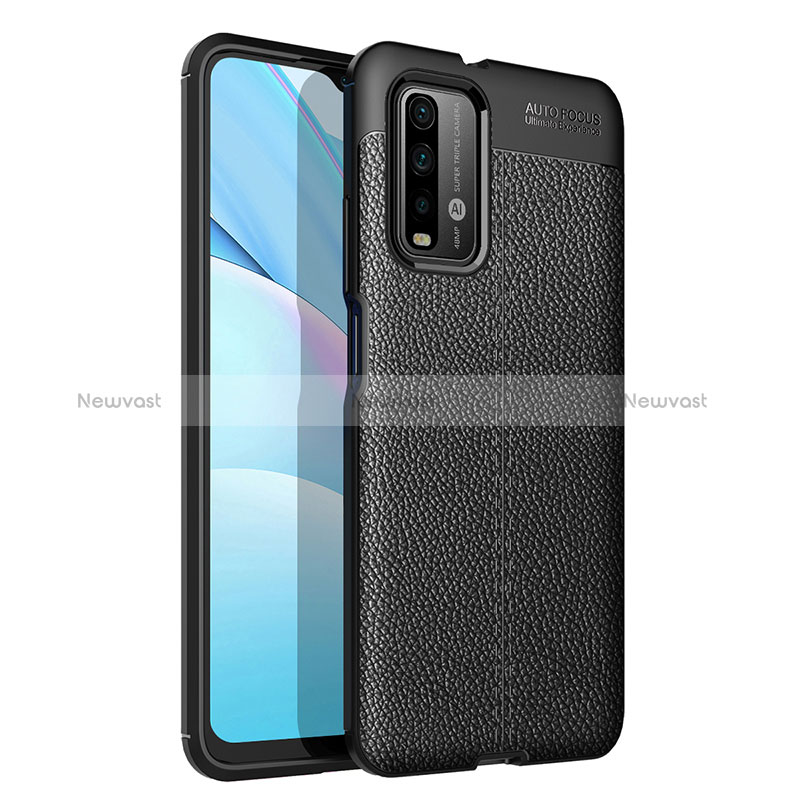 Soft Silicone Gel Leather Snap On Case Cover for Xiaomi Redmi 9 Power