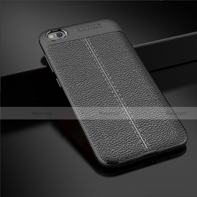 Soft Silicone Gel Leather Snap On Case Cover for Xiaomi Redmi Go