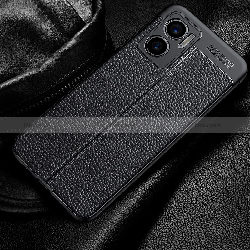 Soft Silicone Gel Leather Snap On Case Cover for Xiaomi Redmi Note 11E 5G