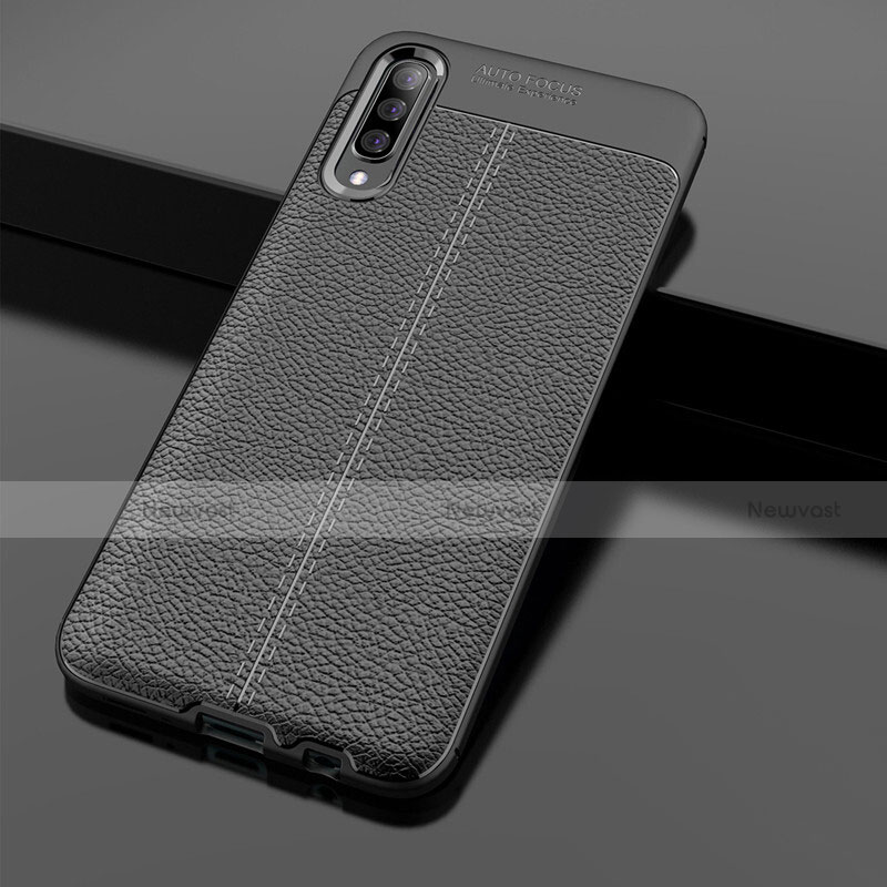 Soft Silicone Gel Leather Snap On Case Cover H01 for Samsung Galaxy A70