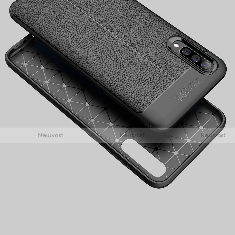 Soft Silicone Gel Leather Snap On Case Cover H01 for Samsung Galaxy A70S