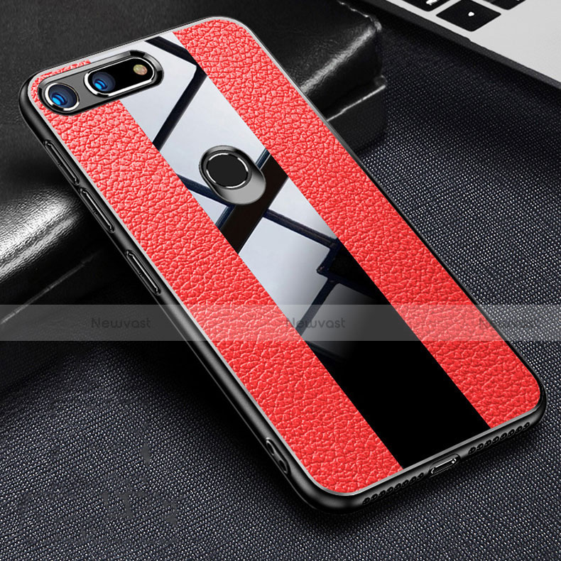 Soft Silicone Gel Leather Snap On Case Cover H02 for Huawei Honor View 20