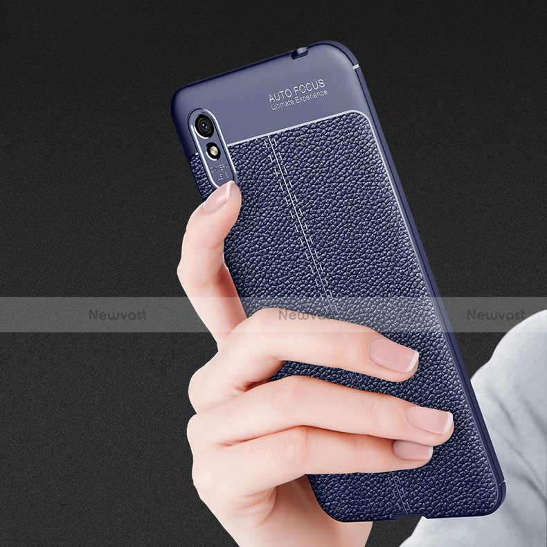 Soft Silicone Gel Leather Snap On Case Cover H02 for Xiaomi Redmi 9AT