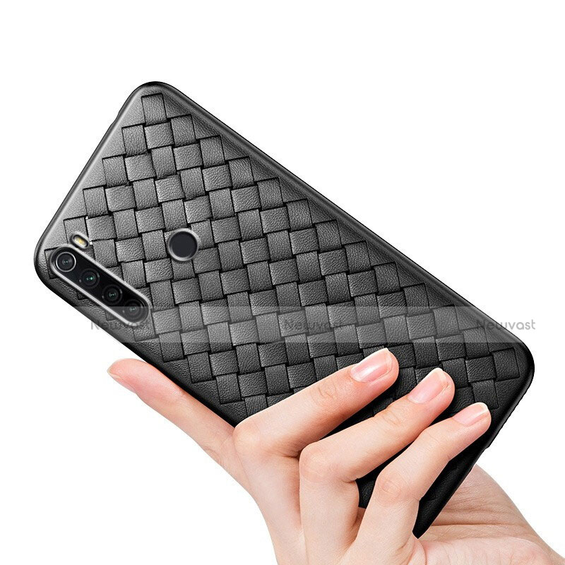 Soft Silicone Gel Leather Snap On Case Cover H02 for Xiaomi Redmi Note 8 (2021)