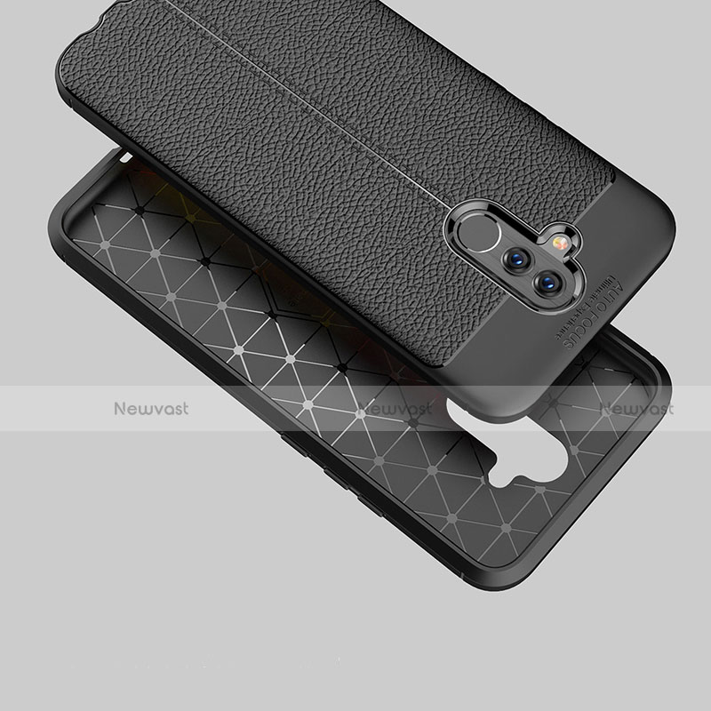 Soft Silicone Gel Leather Snap On Case Cover H04 for Huawei Mate 20 Lite