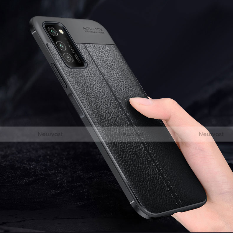 Soft Silicone Gel Leather Snap On Case Cover H05 for Huawei Honor V30 5G