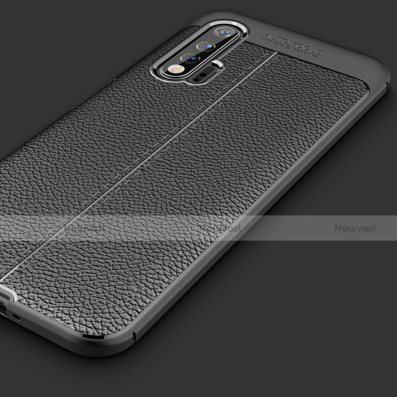 Soft Silicone Gel Leather Snap On Case Cover S01 for Huawei Nova 6 5G