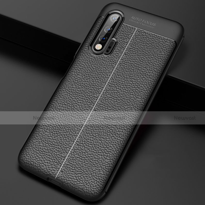 Soft Silicone Gel Leather Snap On Case Cover S01 for Huawei Nova 6 5G