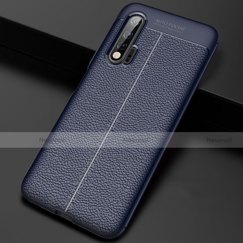 Soft Silicone Gel Leather Snap On Case Cover S01 for Huawei Nova 6 5G