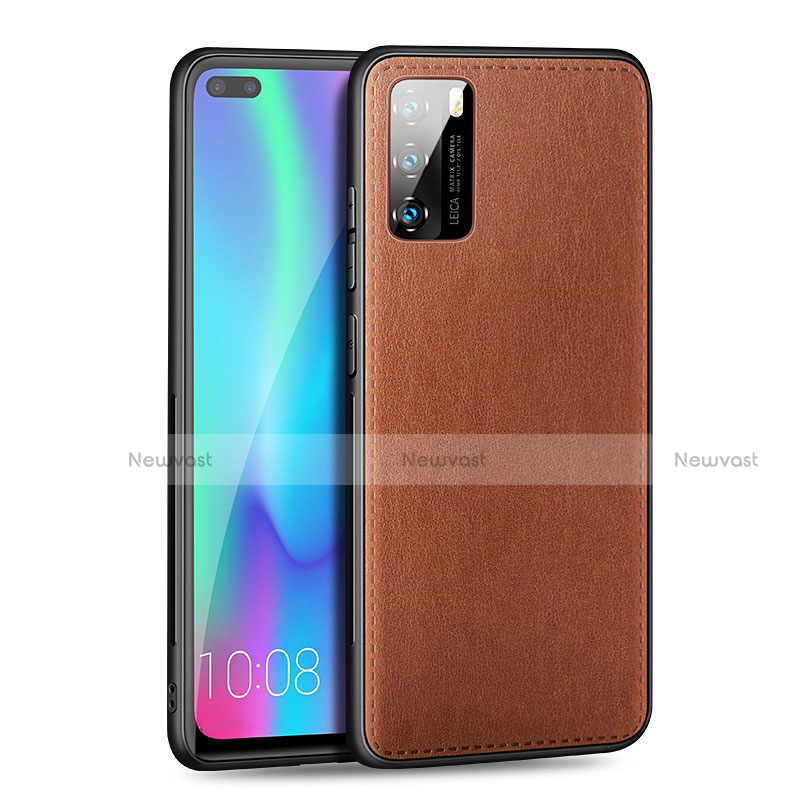 Soft Silicone Gel Leather Snap On Case Cover S01 for Huawei P40