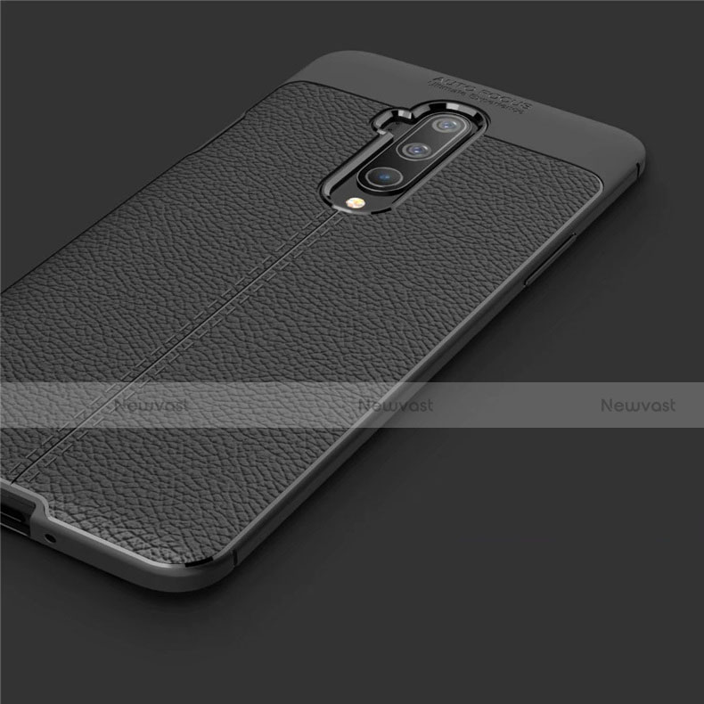 Soft Silicone Gel Leather Snap On Case Cover S01 for OnePlus 7T Pro