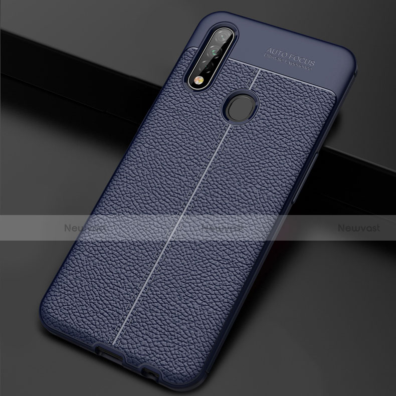 Soft Silicone Gel Leather Snap On Case Cover S01 for Oppo A8