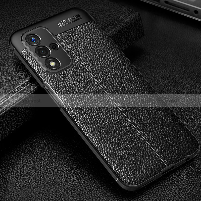 Soft Silicone Gel Leather Snap On Case Cover S01 for Oppo A93s 5G