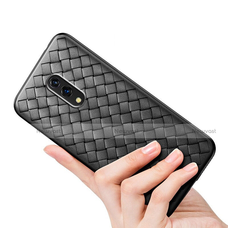 Soft Silicone Gel Leather Snap On Case Cover S01 for Realme X