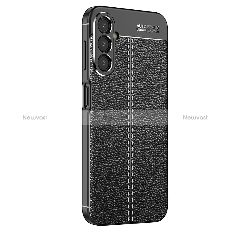 Soft Silicone Gel Leather Snap On Case Cover S01 for Samsung Galaxy A14 4G