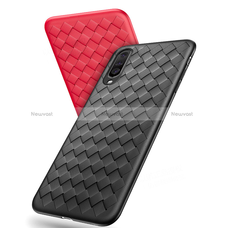 Soft Silicone Gel Leather Snap On Case Cover S01 for Samsung Galaxy A50S