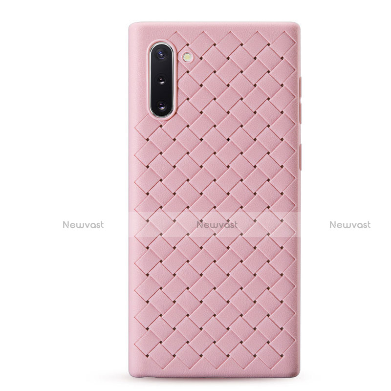 Soft Silicone Gel Leather Snap On Case Cover S01 for Samsung Galaxy Note 10 5G