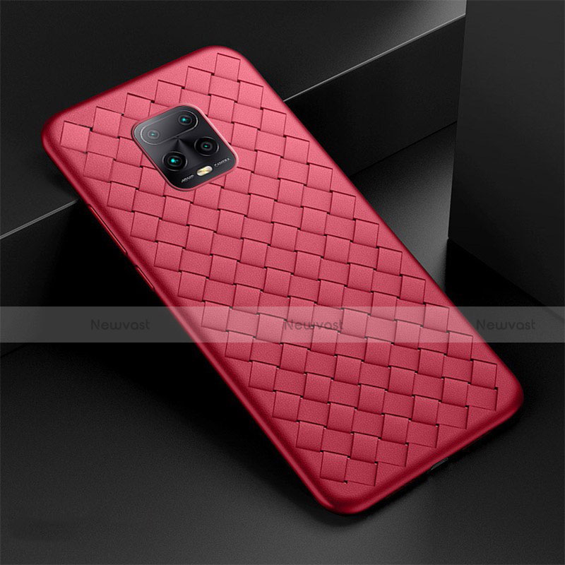 Soft Silicone Gel Leather Snap On Case Cover S01 for Xiaomi Redmi 10X Pro 5G