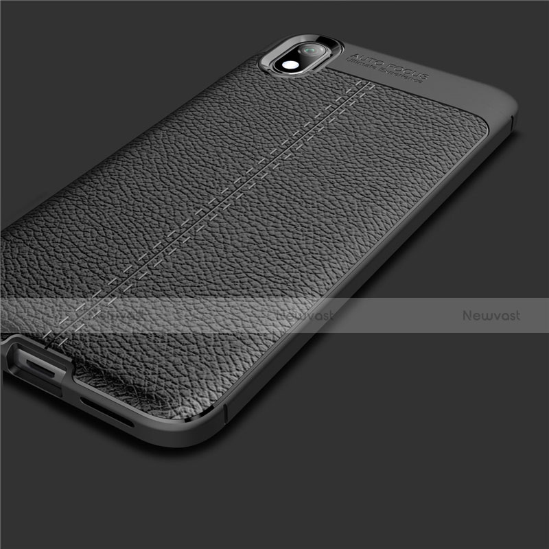 Soft Silicone Gel Leather Snap On Case Cover S01 for Xiaomi Redmi 7A