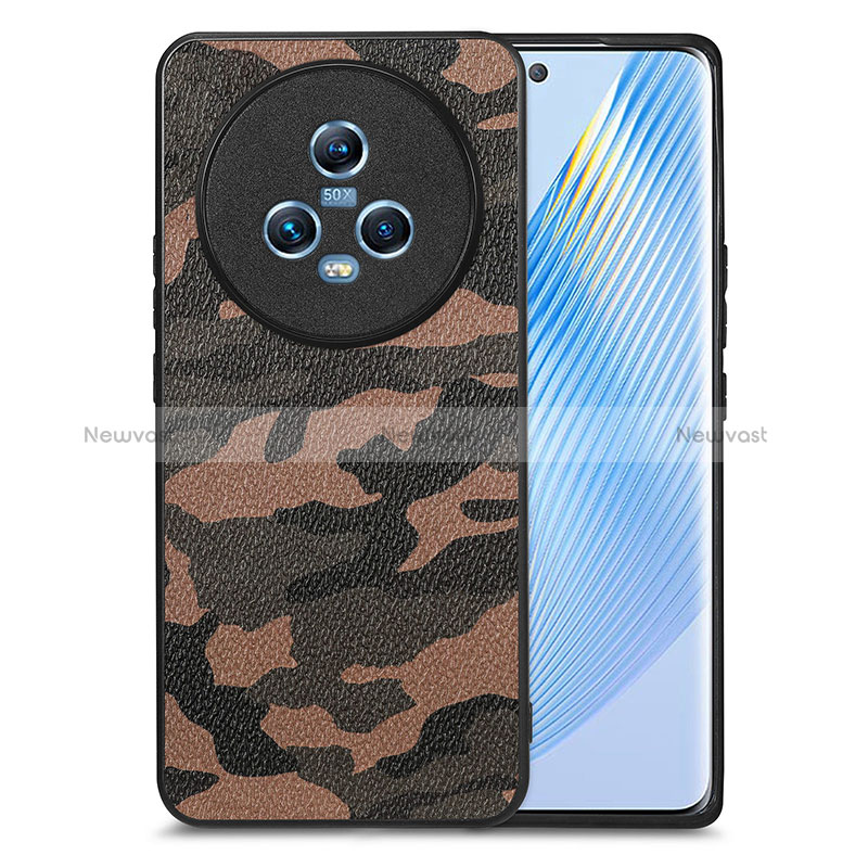 Soft Silicone Gel Leather Snap On Case Cover S01D for Huawei Honor Magic5 5G