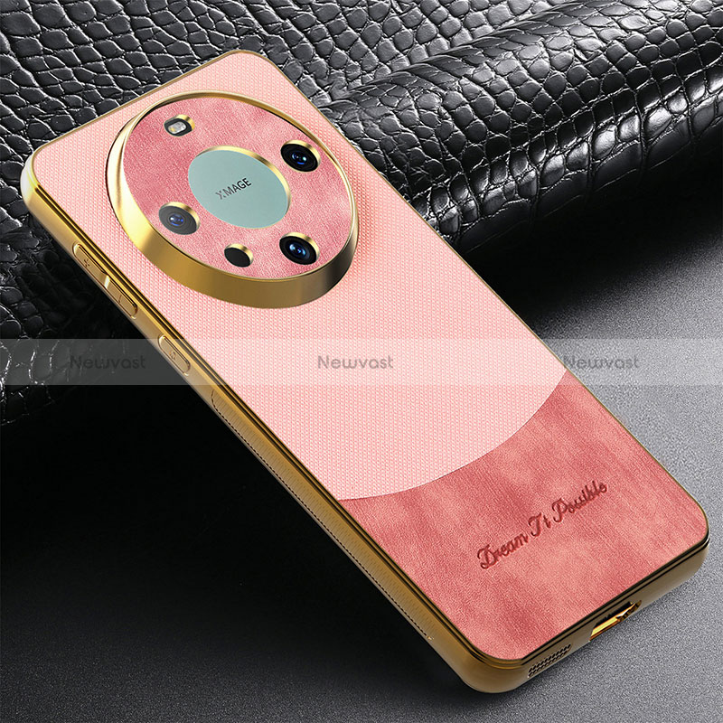 Soft Silicone Gel Leather Snap On Case Cover S01D for Huawei Mate 60