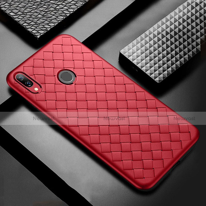 Soft Silicone Gel Leather Snap On Case Cover S02 for Huawei Nova 3i