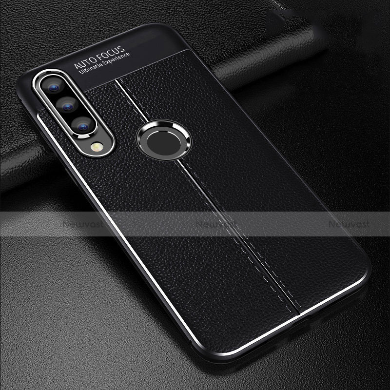 Soft Silicone Gel Leather Snap On Case Cover S02 for Huawei P30 Lite