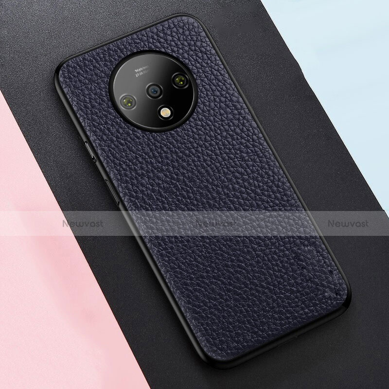 Soft Silicone Gel Leather Snap On Case Cover S02 for OnePlus 7T