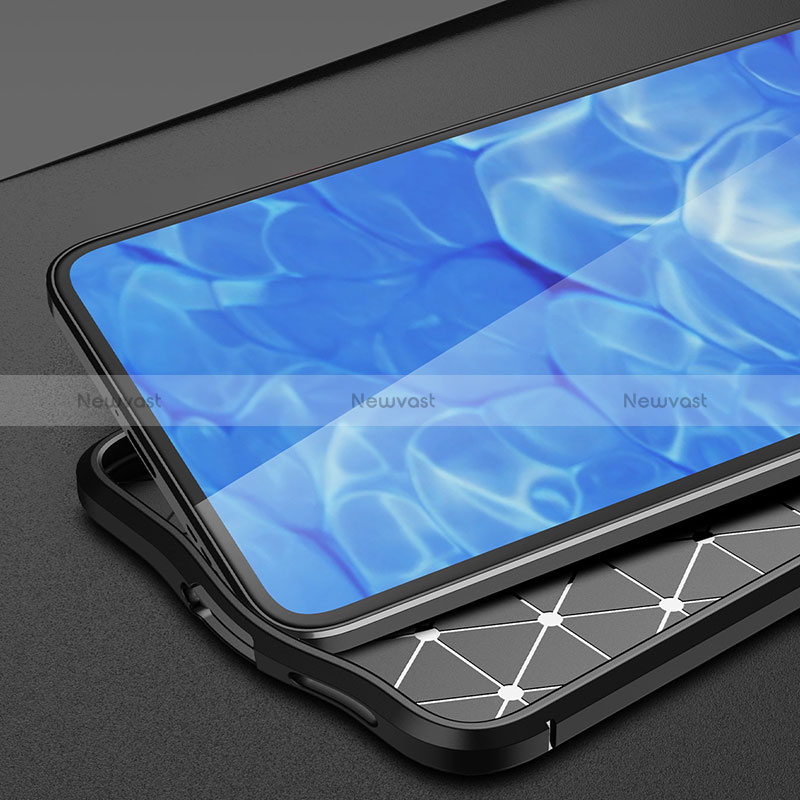 Soft Silicone Gel Leather Snap On Case Cover S02 for Oppo Reno6 5G