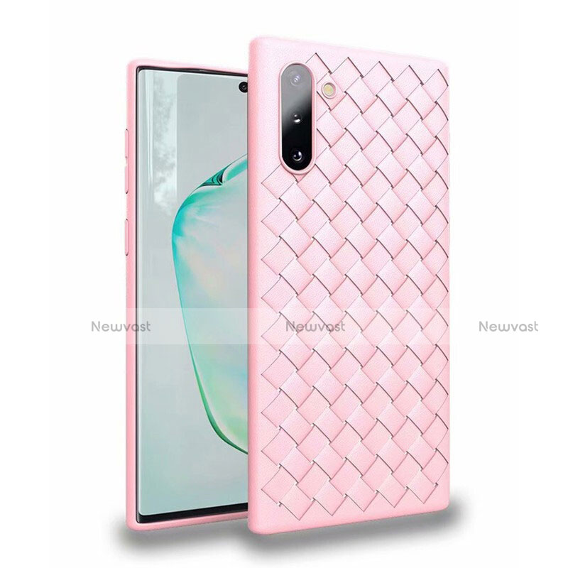 Soft Silicone Gel Leather Snap On Case Cover S02 for Samsung Galaxy Note 10 5G