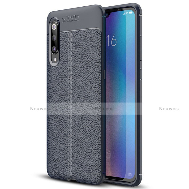 Soft Silicone Gel Leather Snap On Case Cover S02 for Xiaomi Mi 9 Lite