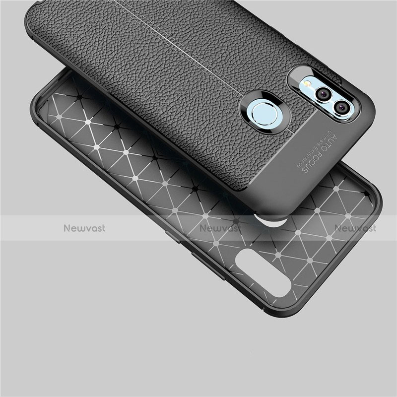 Soft Silicone Gel Leather Snap On Case Cover S03 for Huawei Honor 10 Lite