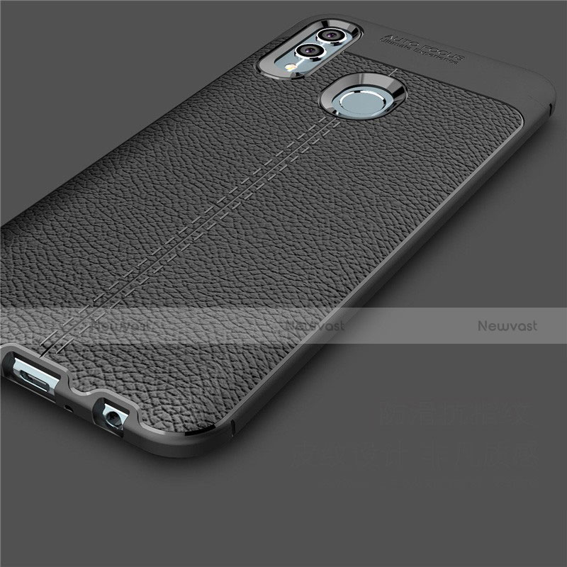 Soft Silicone Gel Leather Snap On Case Cover S03 for Huawei Honor 10 Lite