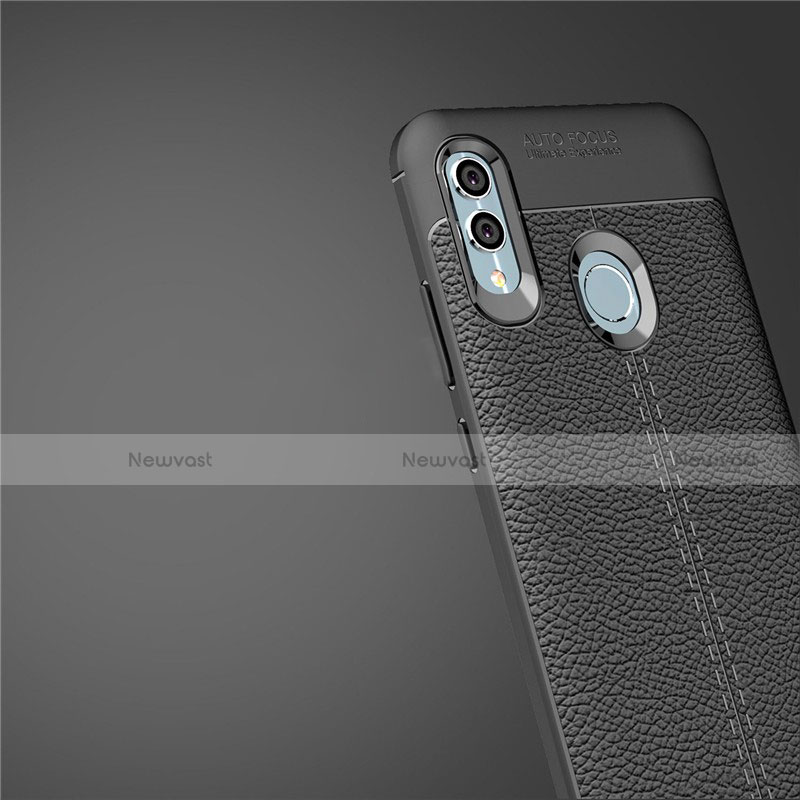 Soft Silicone Gel Leather Snap On Case Cover S03 for Huawei Honor 10 Lite