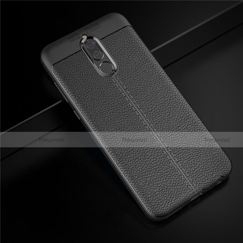 Soft Silicone Gel Leather Snap On Case Cover S03 for Huawei Mate 10 Lite