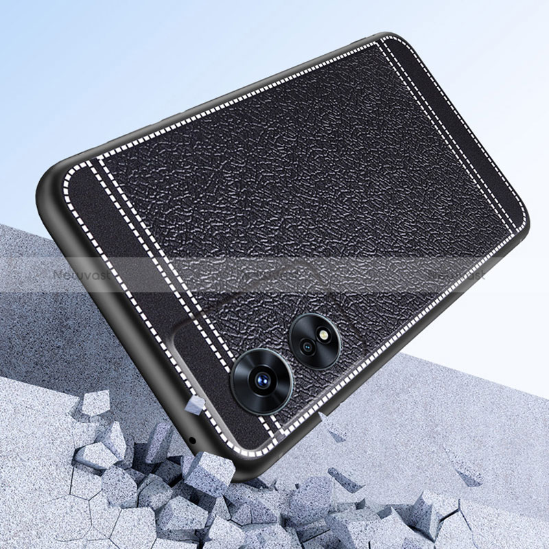 Soft Silicone Gel Leather Snap On Case Cover S03 for Oppo A1 Pro 5G