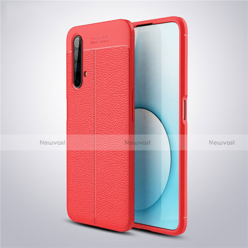 Soft Silicone Gel Leather Snap On Case Cover S03 for Realme X50t 5G