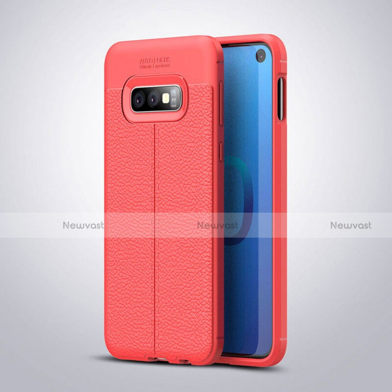 Soft Silicone Gel Leather Snap On Case Cover S03 for Samsung Galaxy S10e