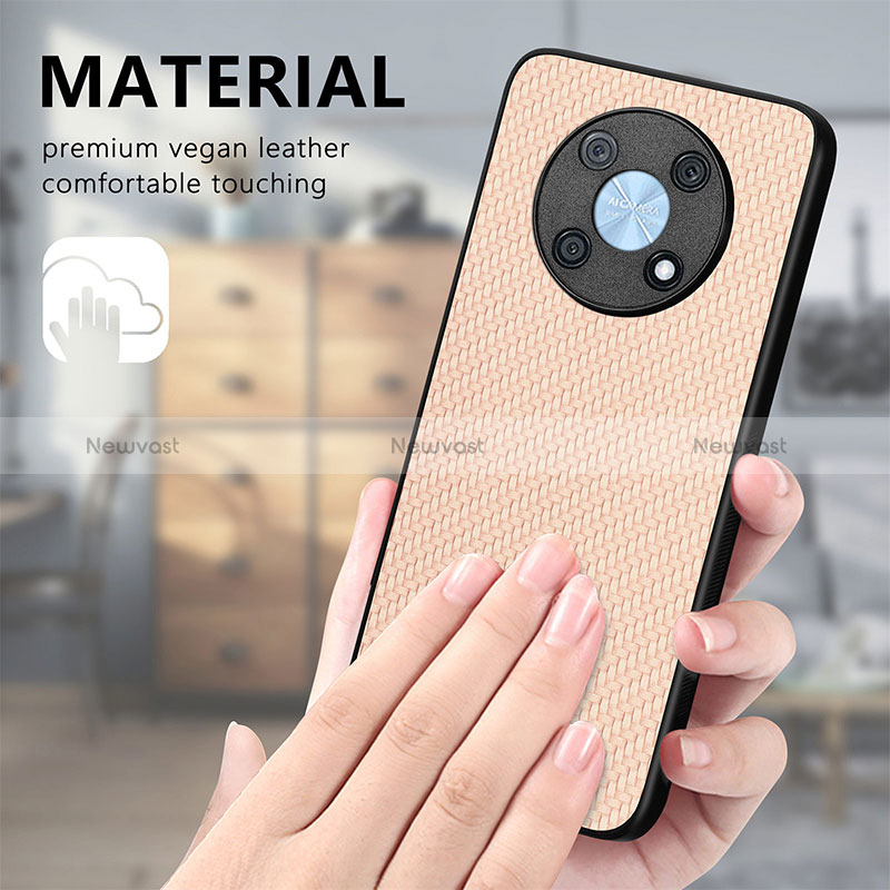 Soft Silicone Gel Leather Snap On Case Cover S03D for Huawei Nova Y90