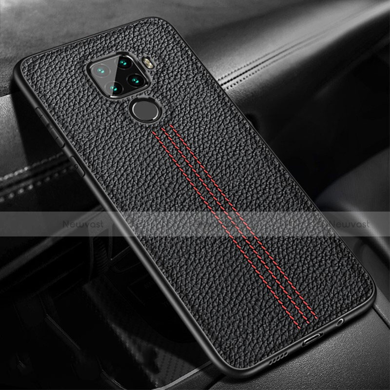 Soft Silicone Gel Leather Snap On Case Cover S04 for Huawei Mate 30 Lite