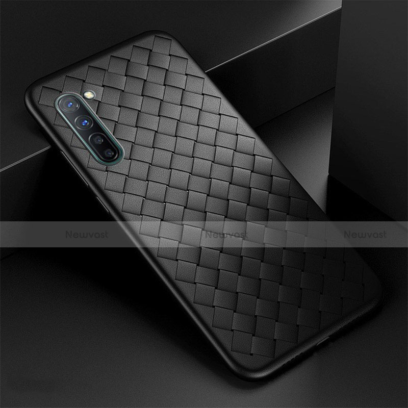 Soft Silicone Gel Leather Snap On Case Cover S04 for Oppo Find X2 Lite