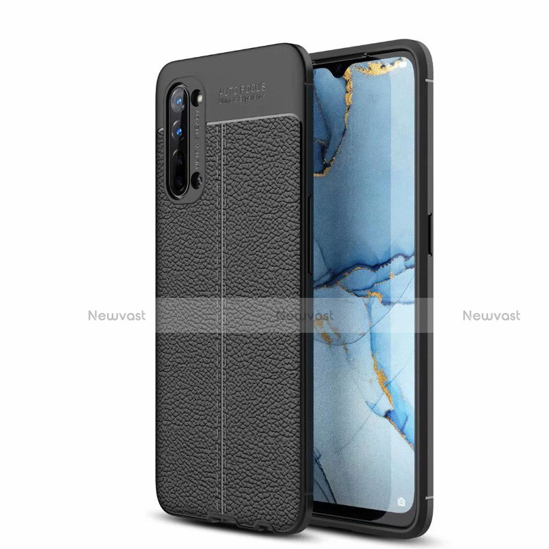 Soft Silicone Gel Leather Snap On Case Cover S05 for Oppo Reno3