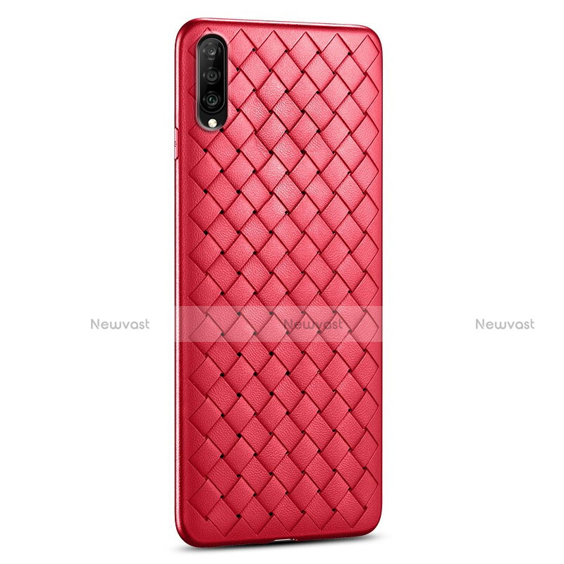 Soft Silicone Gel Leather Snap On Case Cover S06 for Huawei P Smart Pro (2019)