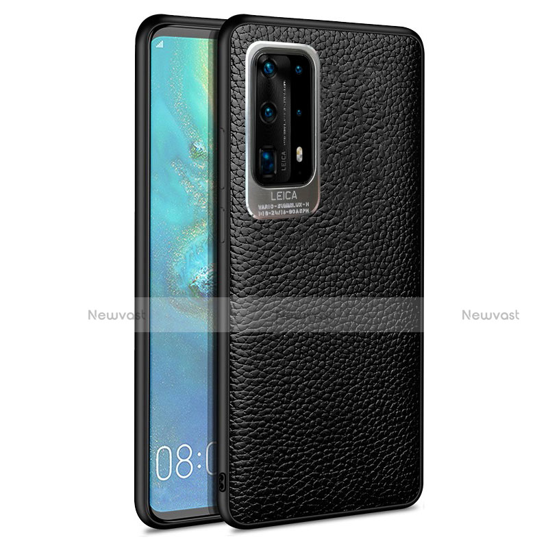 Soft Silicone Gel Leather Snap On Case Cover S08 for Huawei P40 Pro+ Plus